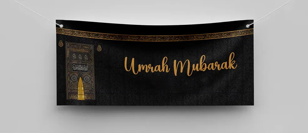 Umrah Mubarak Banners